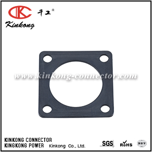 RTFD12B SQUARE FLANGE RECEPTACLE GASKETS, SHELL SIZE 12, THICKNESS 0.8MM (±0.2). COMPATIBLE TO PART UTFD13B