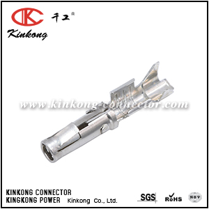 SS12A1T Socket Contact, Stamped, Tin, Size 2.5mm, Wire Range 2.5-3.5mm², 14-12 AWG