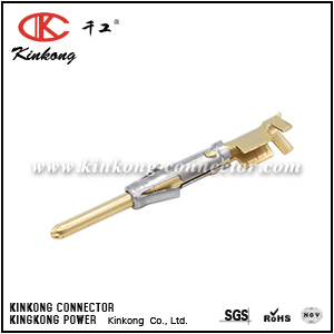 SP16M1F PIN CONTACT, STAMPED, SIZE 16, GOLD FLASH, WIRE RANGE 0.75-1.5MM², 18-16AWG, 13A. COMPATIBLE TO PART SM16M11J
