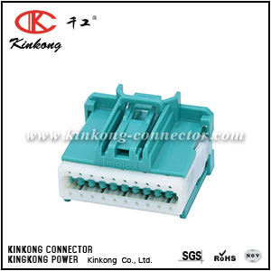 34729-0203 20 hole female wiring connector 1121502006CE001 CKK5202E-0.6-21