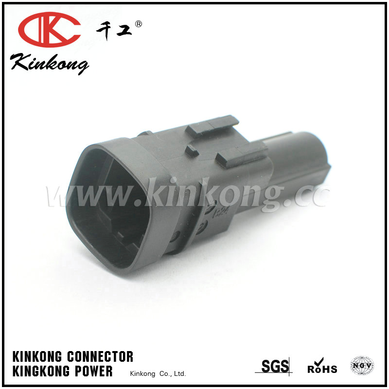 1544606-1 1 way male car automotive plug CKK7011B-7.8-11