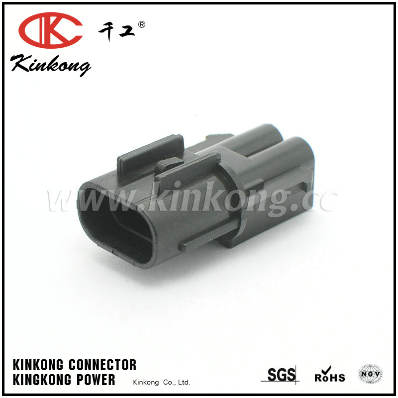 2 pin male PBT waterproof connector CKK7025A-2.3-11