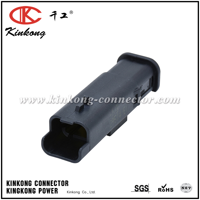 Male 2pin waterproof cable connectors CKK7021Q-2.5-11