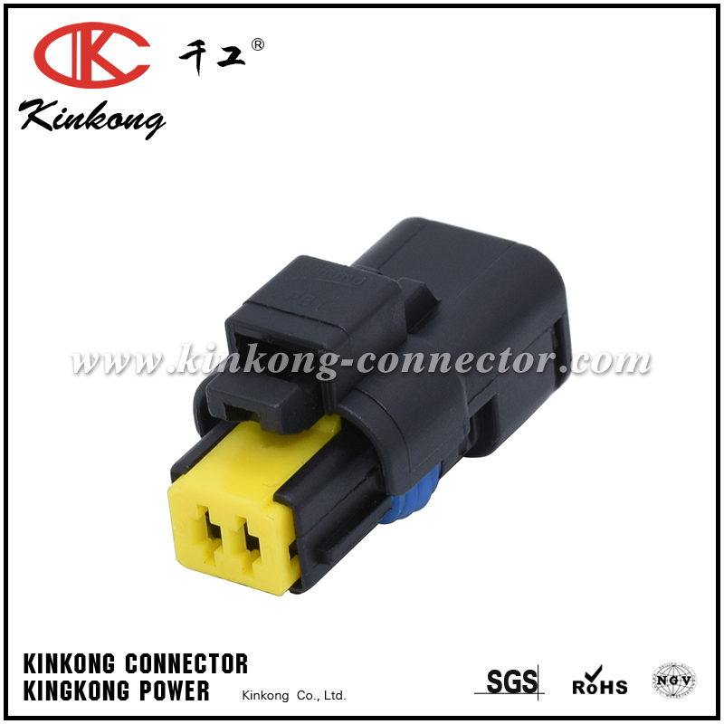 211PC022S0049 2 pole receptacle auto connection CKK7021-2.5-21
