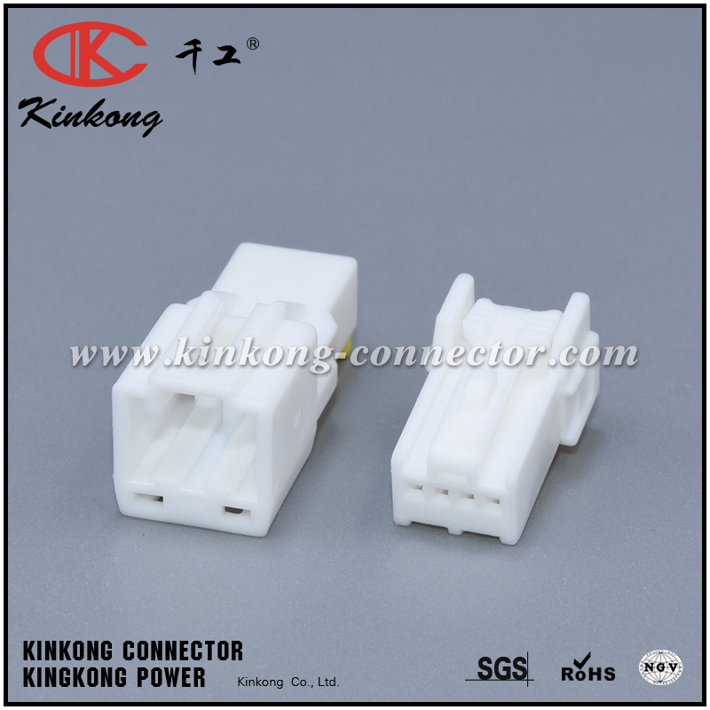 6098-1120 4 hole female automobile connector CKK5043W-0.7-21