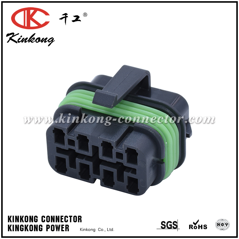 8 ways female waterproof wire connectors CKK7084B-3.5-21