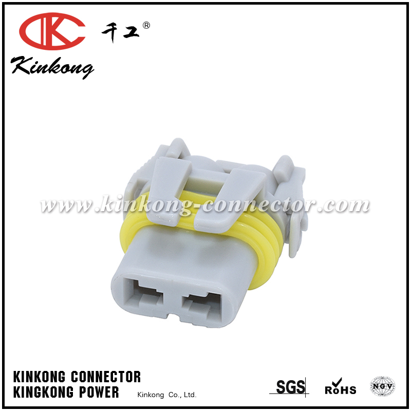 2 hole female cable wire electrical connector CKK7022B-2.8-21