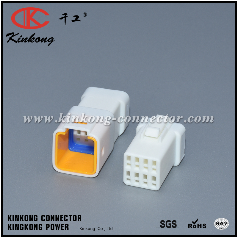 08R-JWPF-VSLE-D 8 way watertight electrical connectors  CKK7081D-0.7-21