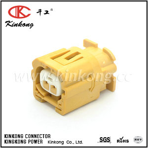 2Pin Female Yellow automotive electrical connectors CKK7023Q-1.0-21