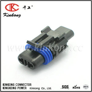 12020599 2 way PA66 cable connectors CKK7022Q-2.8-21