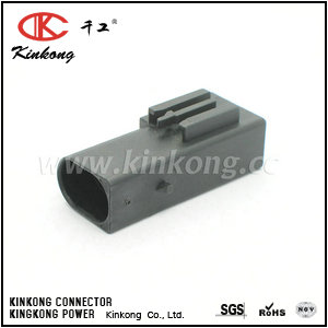 2 pin male waterproof wiring harness plug CKK7027D-3.5-11