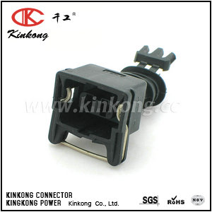 2 pole female cable wire electrical connector CKK7023K-3.5-21