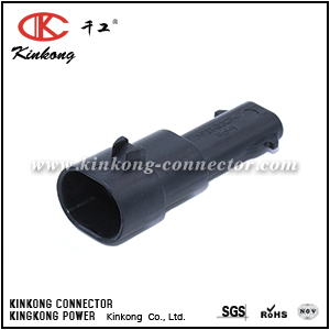 2Pin male waterproof automotive connector  CKK7021C-1.5-11
