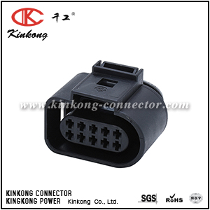 1J0 973 715 10 Pin female automobile connector  CKK7105A-1.5-21