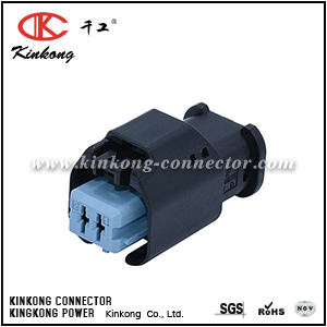 1801175-2 2 pole receptacle wire connectors CKK7021L-2.5-21