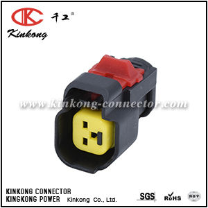 2 pole female EV6 Fuel injector connector  CKK7028B-1.5-21