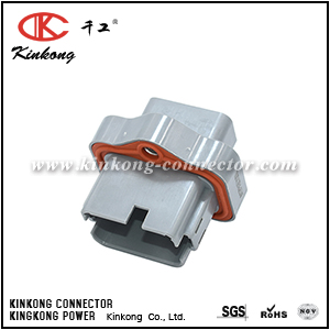 AT04-12PA-PM05 12-WAY FLANGE MOUNT RECEPTACLE WITH FLANGE