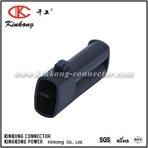 2 pin black male auto connector CKK7027B-2.2-11