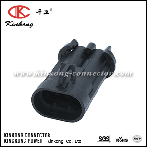 15363993 2 pole male wiring connector CKK7022A-6.3-11