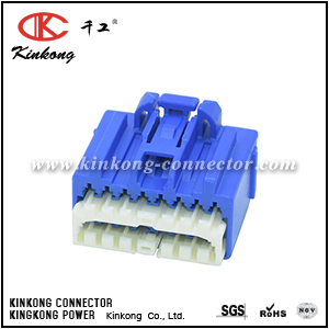 7283-5535-90 16 hole female electrical connectors CKK5162L-1.5-21