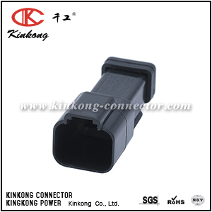 DT04-2P-E005 AT04-2P-EC01BLK 2 pin DT series blade electrical auto connector