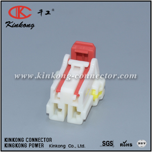 7223-5526 2 pole female wiring connector CKK5027W-6.3-21
