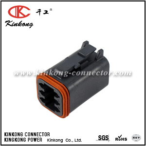 DT06-6S-CE02 6 pole female automobile connector