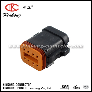 DT06-08SB-C017 8 way female automotive connector