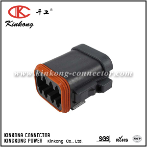 DT06-08SA-CE11 8 hole female crimp connector