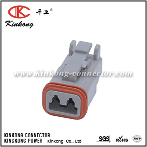 DT06-2S 2 hole DT series female electrical connector 