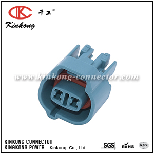 6189-0031 2 pole receptacle waterproof socket housing CKK7024BL-2.0-21