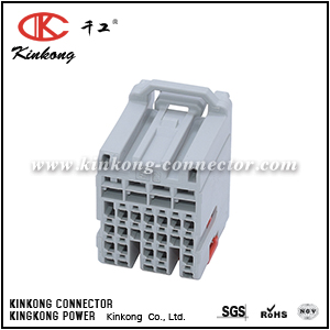 2098067-6 26 hole receptacle wiring connector