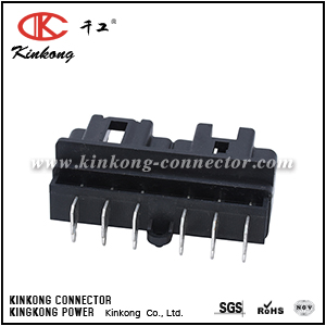 6 pin male automobile connector for 6520-1466 and 7283-3030 use in AEROX VARIO VESPA CKK5061-7.8-11