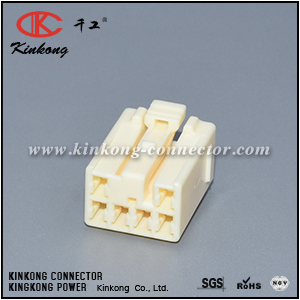 7283-1261 4F0670-000 6 hole female electric connector CKK5064WB-2.2-21