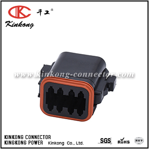 DT06-08SA-E004 8 way female DT series automotive connector