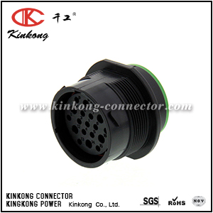 HDP24-24-19SN 19 ways female waterproof connector