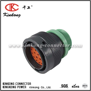 HDP26-24-21PN-L015 21 pins blade crimp connector