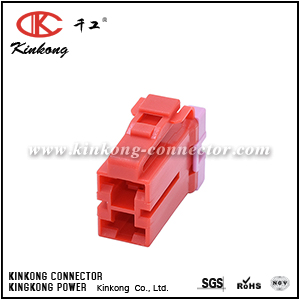 7123-4123-50 2 hole female automobile connector CKK5021R-9.5-21