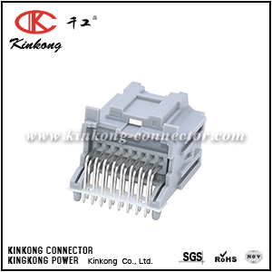 34691-0161 16 pin male Right Angle Single-Bay Signal Header CKK5162GA-0.6-11