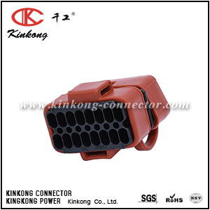 16 ways female OBD System of motorcycles connector CKK5166F-1.5-21