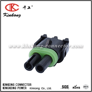 12010501 2 pole female waterproof connector socket CKK3021A-2.5-21