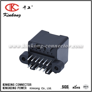 174973-2 12 pin male cable connector CKK5124BS-1.0-11