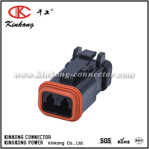 DT06-2S-CE05 2 way female automotive connector DT06-2S-CE05-001