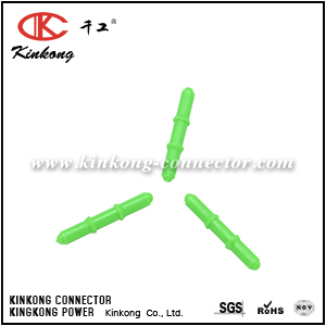 210A015019 56 Pin ECU auto cable connector Green plastic filter plug 