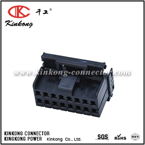 174147-2 16 hole female automotive connector CKK5164B-1.8-21