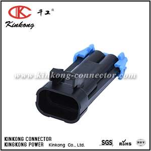 2 pins blade Blower Motor Connector so used in Vehicles with various Temperature -50 to 120 degree celsius CKK7025WA-2.8-11