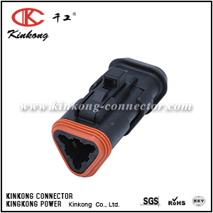 DT06-3S-EP11 3 hole female auto connection DT06-3S-EP11-001