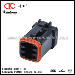 DT06-6S-EP06 6 pole female automobile connector DT06-6S-EP06-001 DT06-6S-EP06-Equivalent