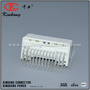 Wire-to-Board 26 Way Right Angle White PCB Mount Header CKK5261WA1-1.2-1.8-11