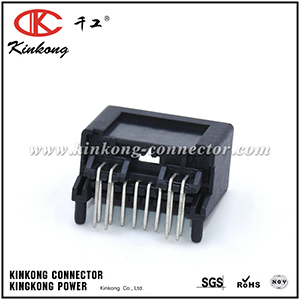 34826-0124 Male 12 Pins Non-Waterproof Right Angle PCB Mount Header CKK5122BA-0.7-11